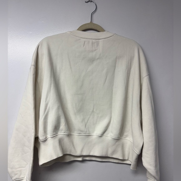 The MET Women's White Crew Neck Sweatshirt PACSUN - Picture 6 of 11
